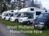 West Midland Motorhome Hire